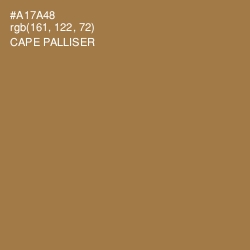 #A17A48 - Cape Palliser Color Image